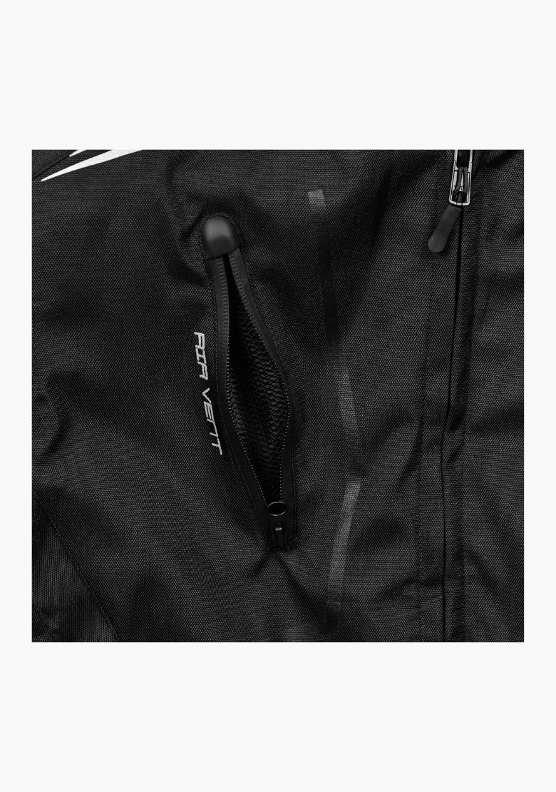 WCL Invader Armoured Motorcycle Textile Jacket - Black