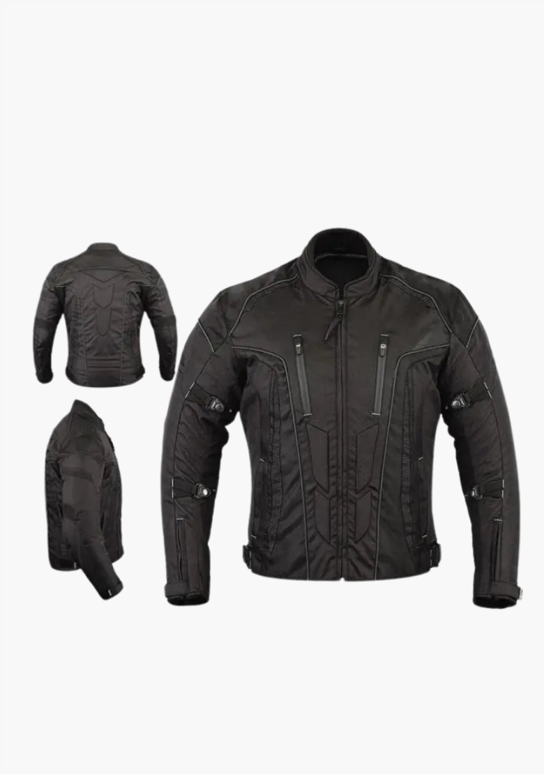 GCL New Yorker Armored Cordura Waterproof Motorcycle Jacket