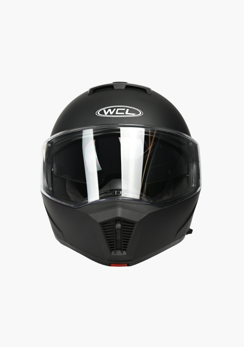 GCL 786 Modular Full Face Motorcycle AS/NZS approved Helmet with Double Lens Visor - Mattblack