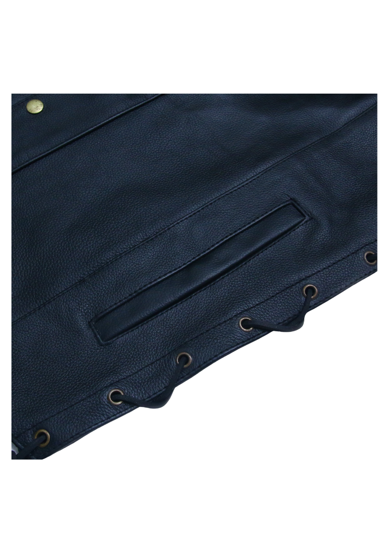 GCL Leather Bar Vest