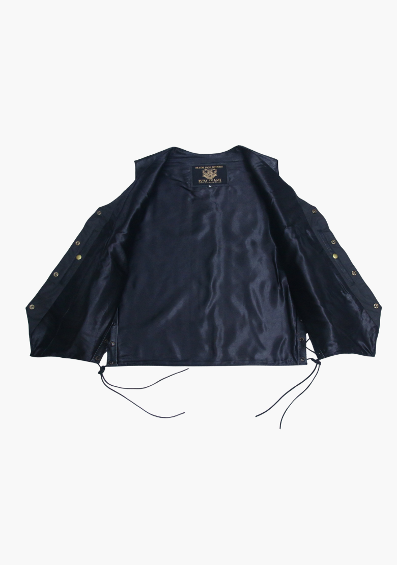 GCL Western style Ten Pocket Leather Vest