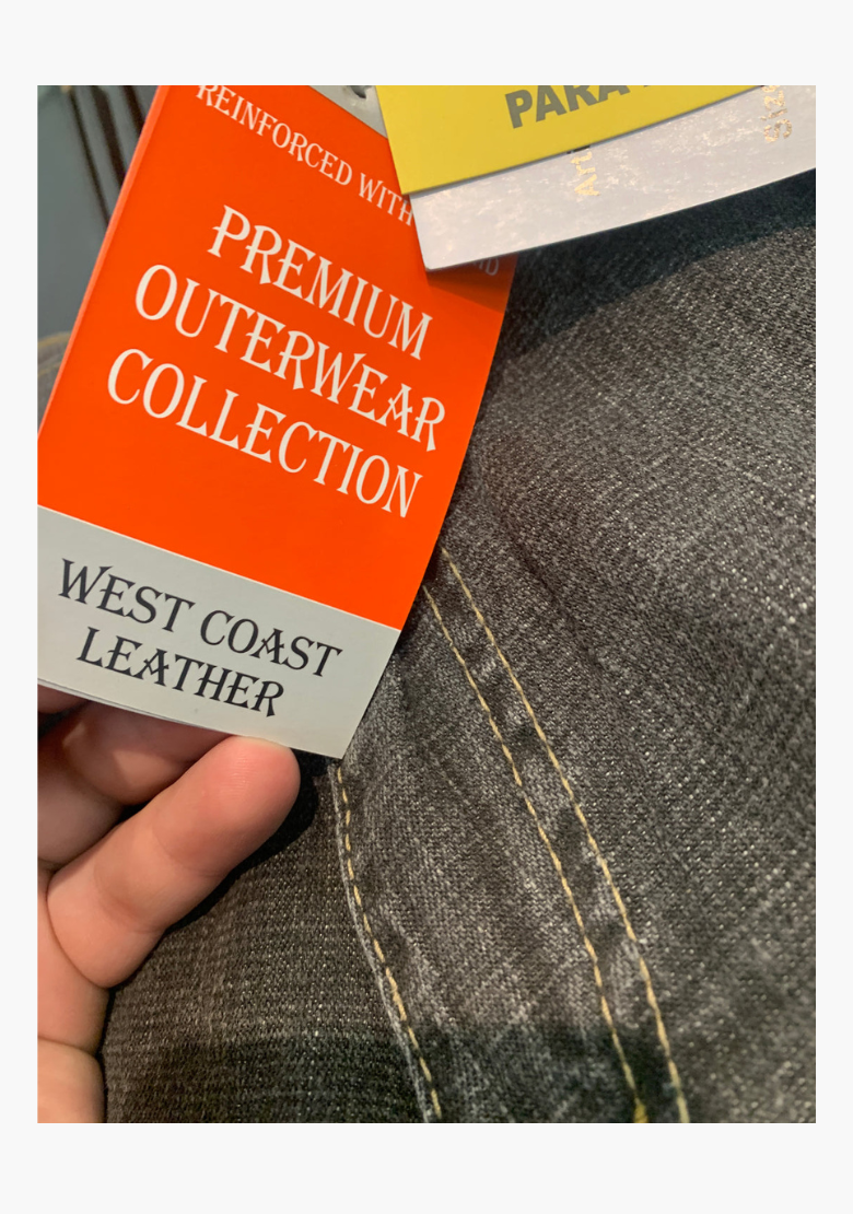 WCL Motorcycle Refinforced Kevlar Riding Jeans - Light Blue WCL Helmet