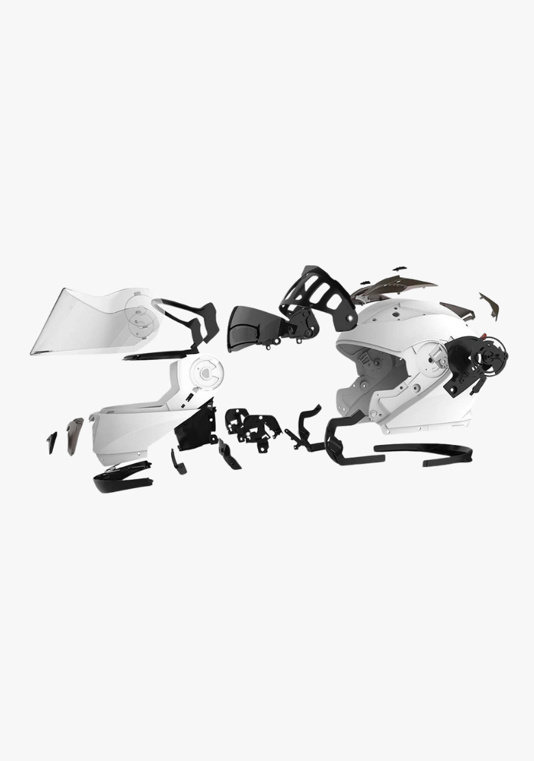 GCL Raider Tinted Visor