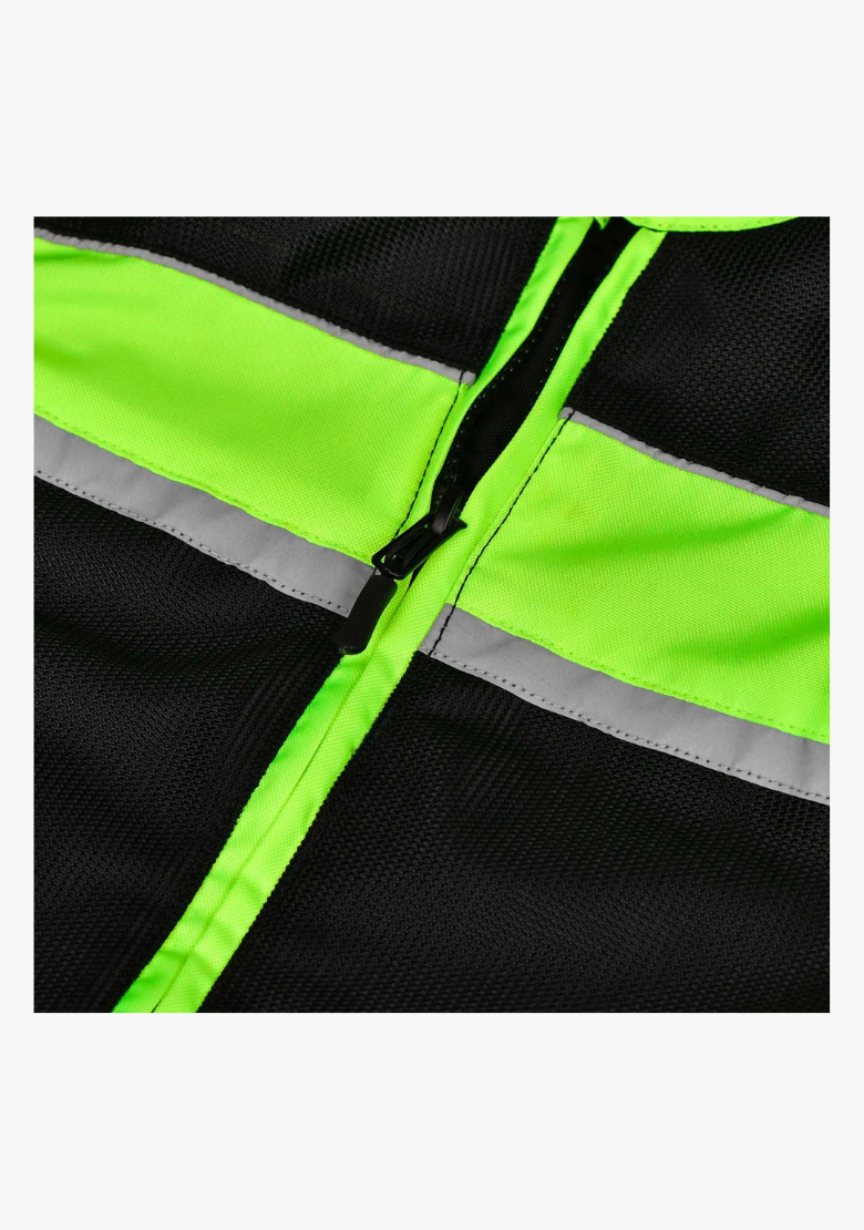GCL Air Collection Armoured Textile Jacket - High Vis