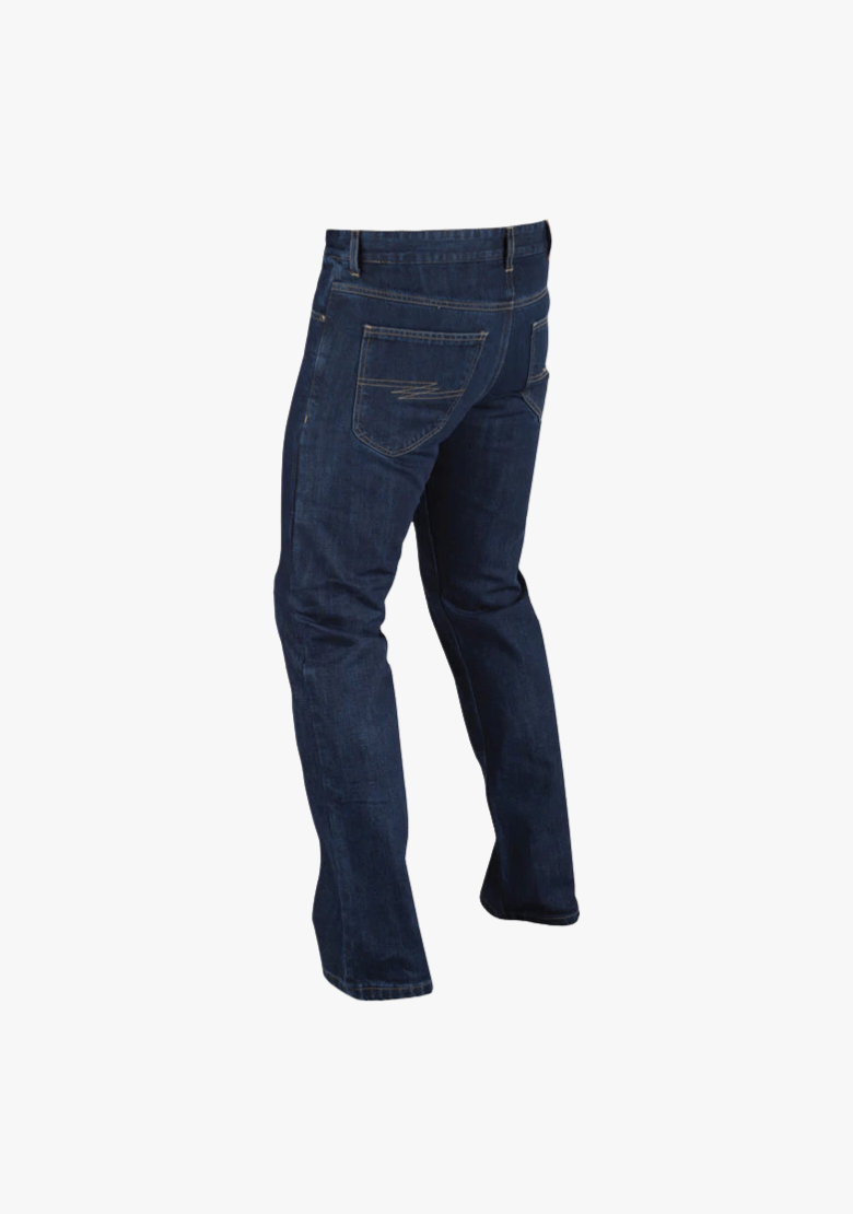 GCL Motorcycle Refinforced Kevlar Riding Jeans - Dark Blue