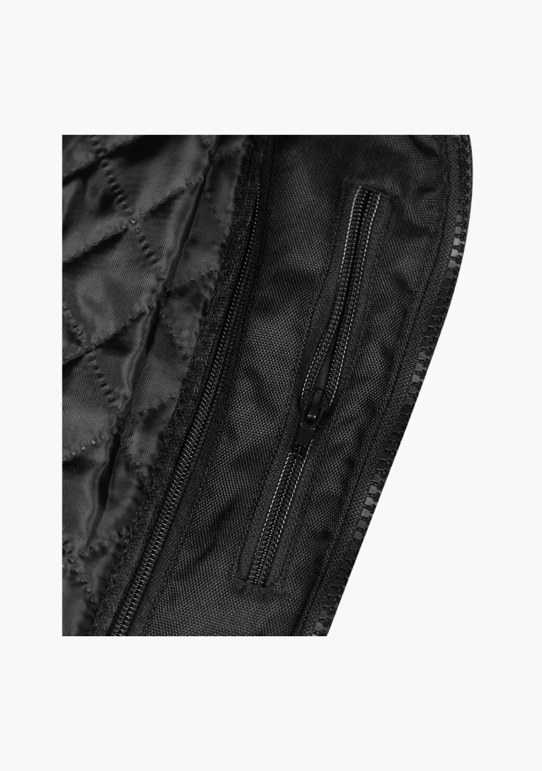 GCL Conqueror Armoured Motorcycle Textile Jacket - Black