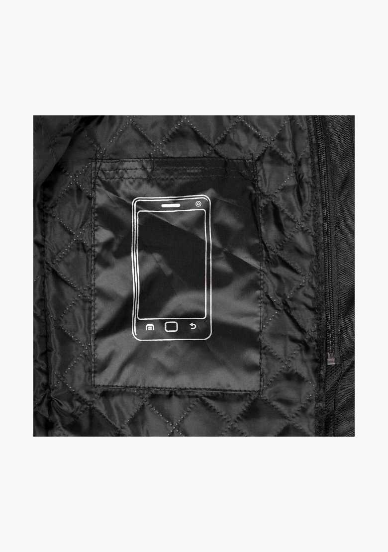 GCL Air Collection Armoured Textile Jacket - Black