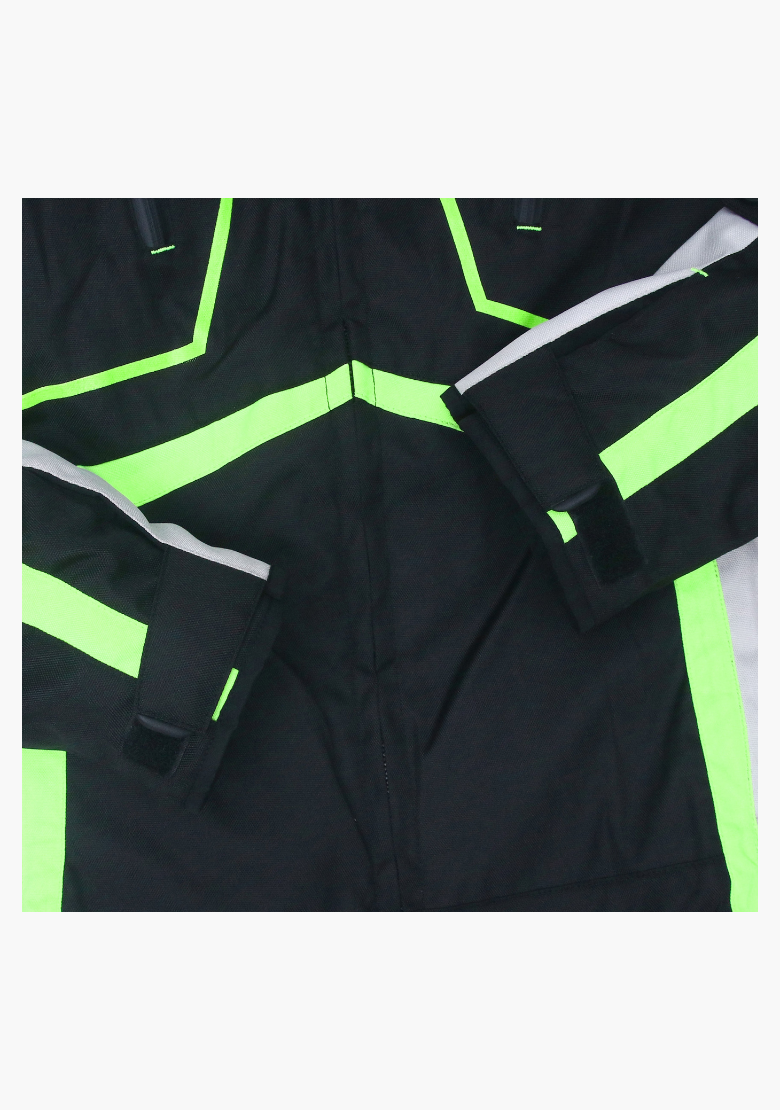GCL Invader Armoured Motorcycle Textile Jacket - Green