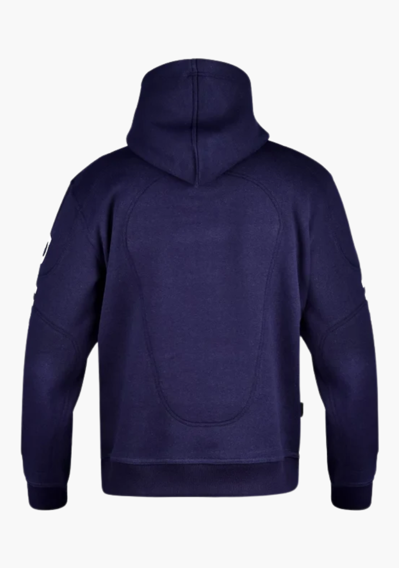 WCL Armoured Kevlar Lined Motorcycle Riding Hoodie w/t CE Level 1 Armor - Navy Blue (Copy) WCL Helmet