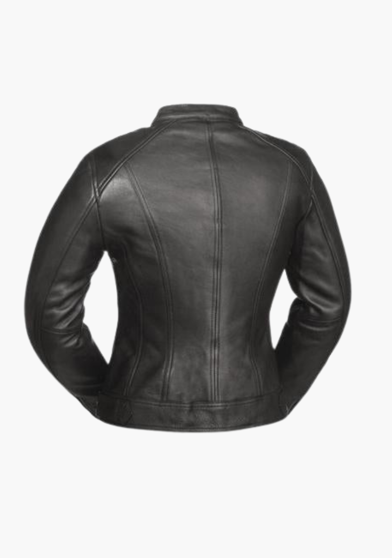GCL LADIES PREMIUM LEATHER 3 POCKET JACKET