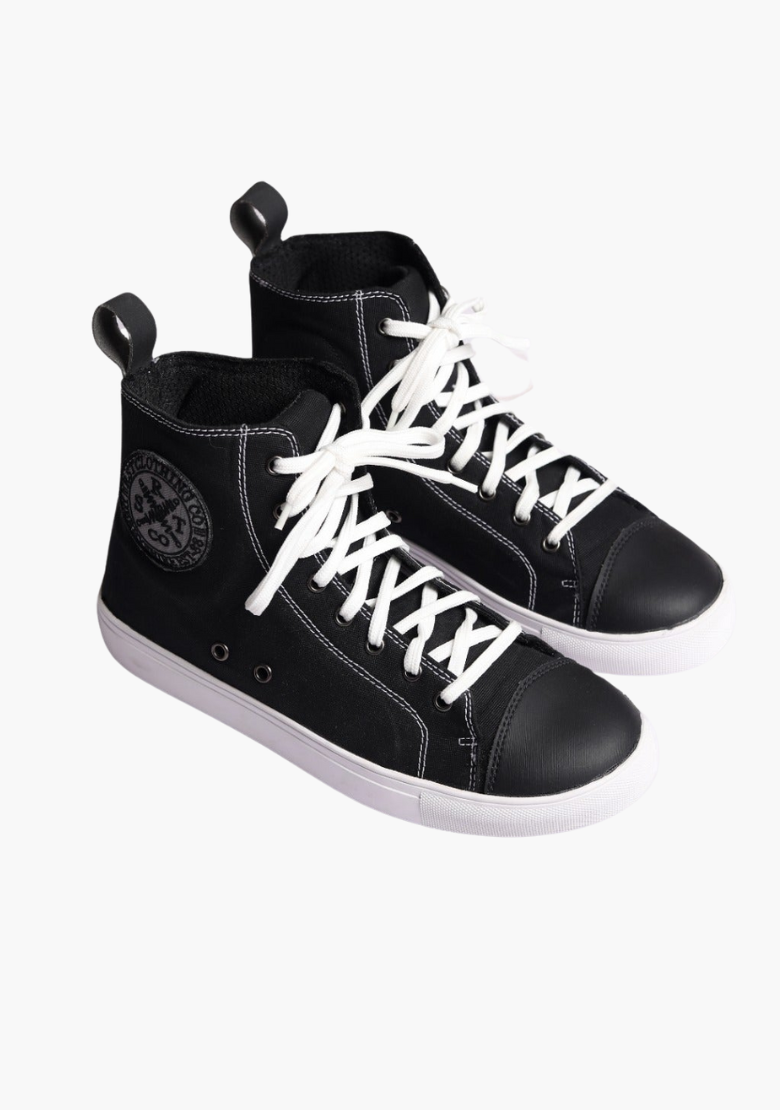 GCL Motorcycle Riding Breathable Shoes - Urban Converse Style