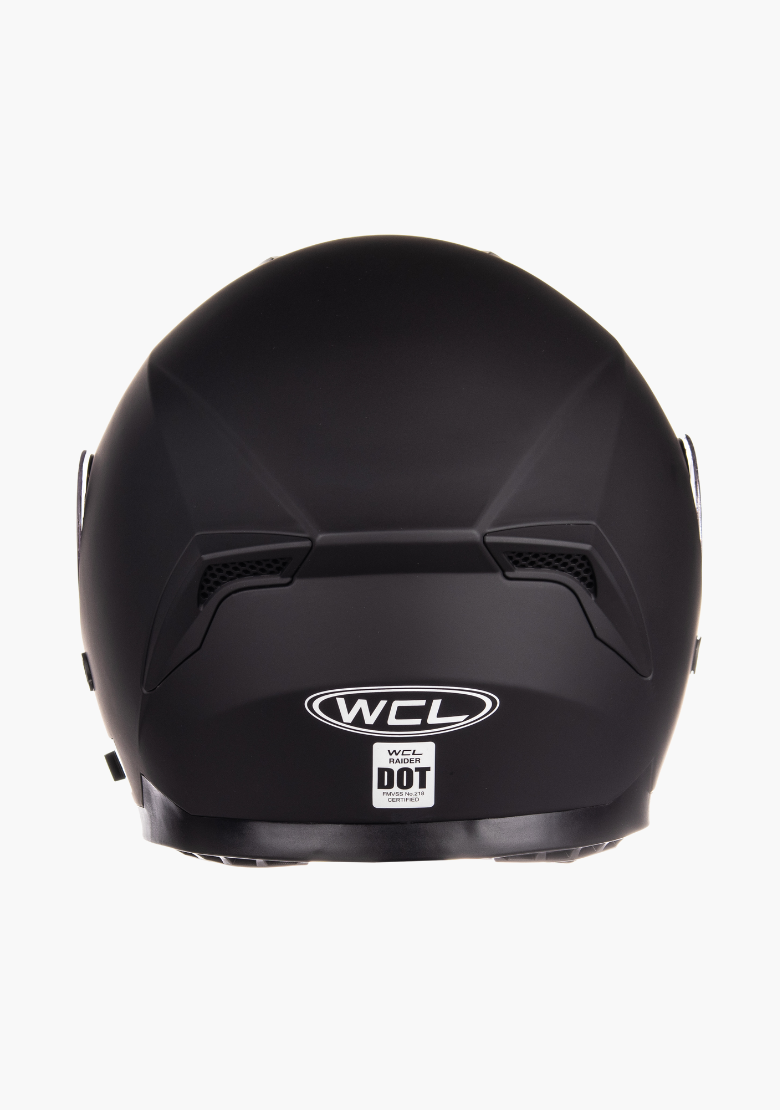 GCL Raider Full Face Motorcycle Helmet - Drop Down Tinted Visor, Quick Release Buckle, AS/NZS and ECE Approved