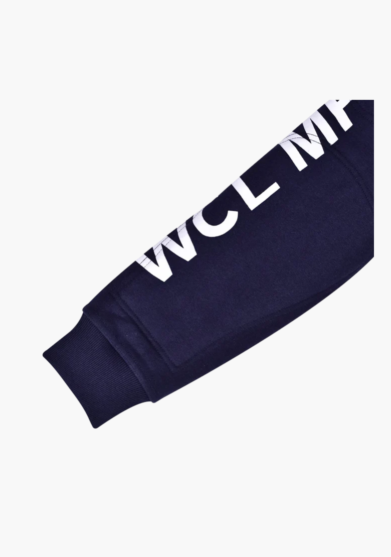 WCL Armoured Kevlar Lined Motorcycle Riding Hoodie w/t CE Level 1 Armor - Navy Blue (Copy) WCL Helmet