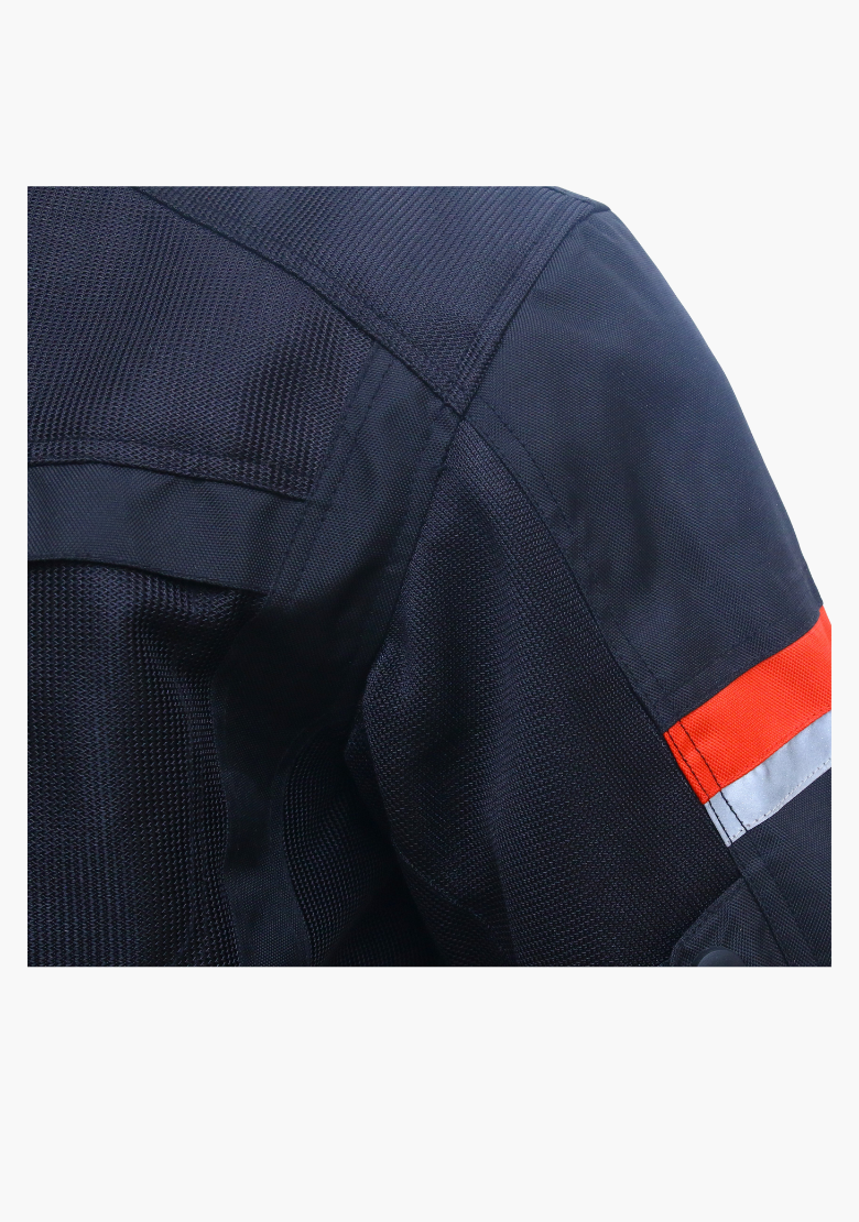 GCL Red Mesh Raider Air Collection Armoured Jacket