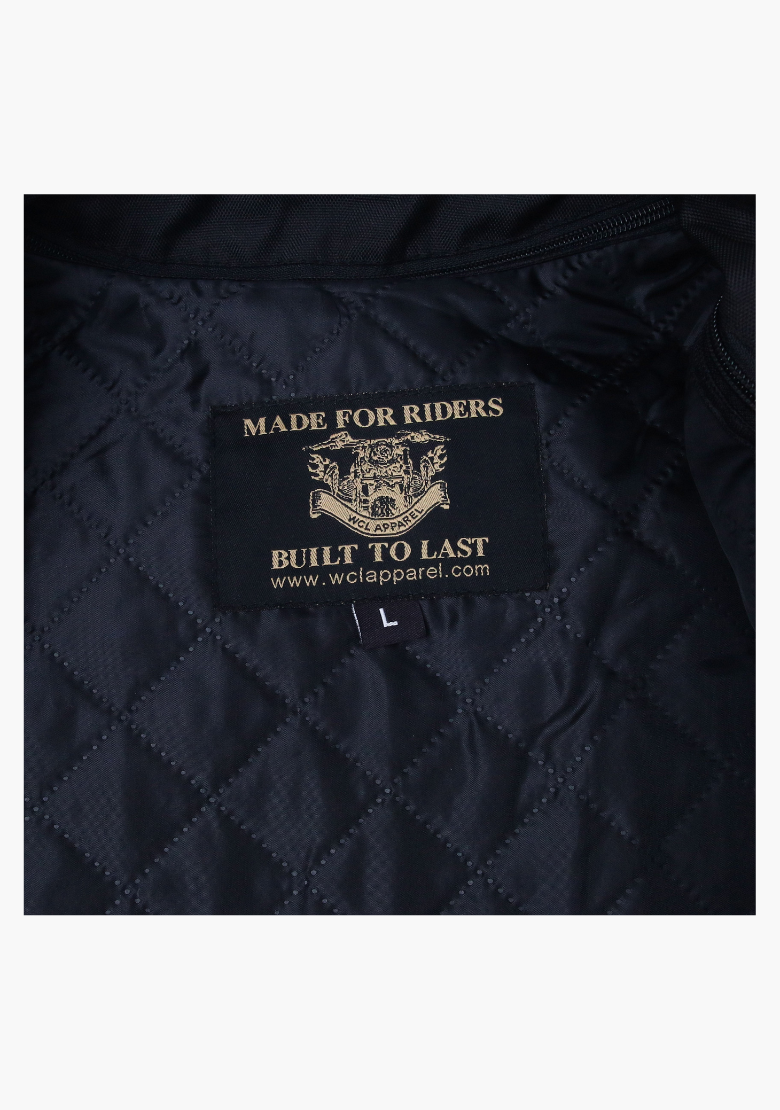 GCL Invader Armoured Motorcycle Textile Jacket - Orange