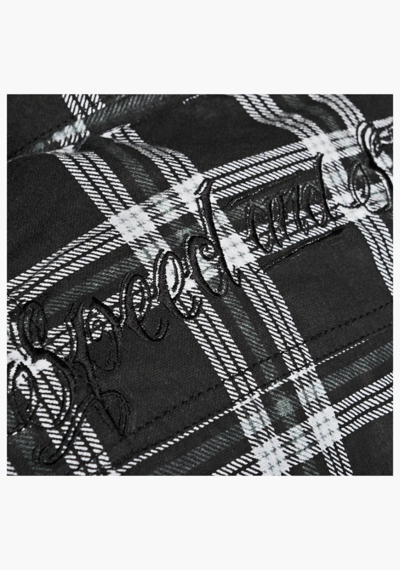 WCL Flannel Kevlar Black 9 Moto Shirt