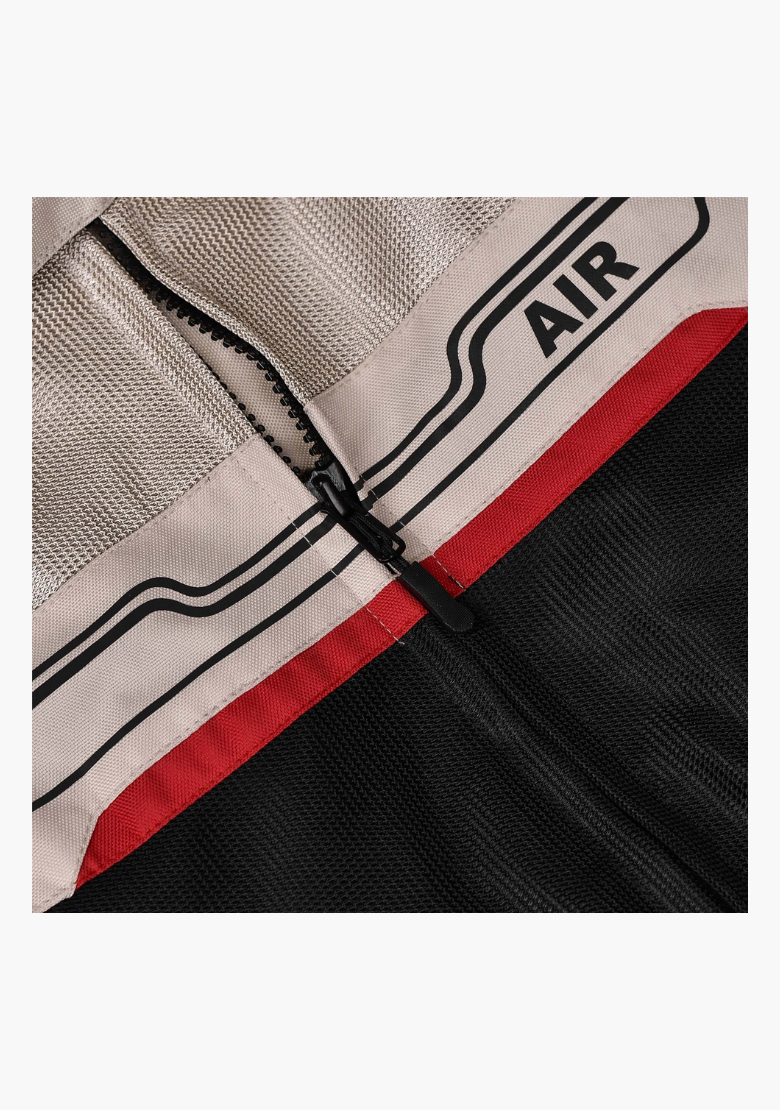 GCL Air Collection Armoured Textile Jacket - White