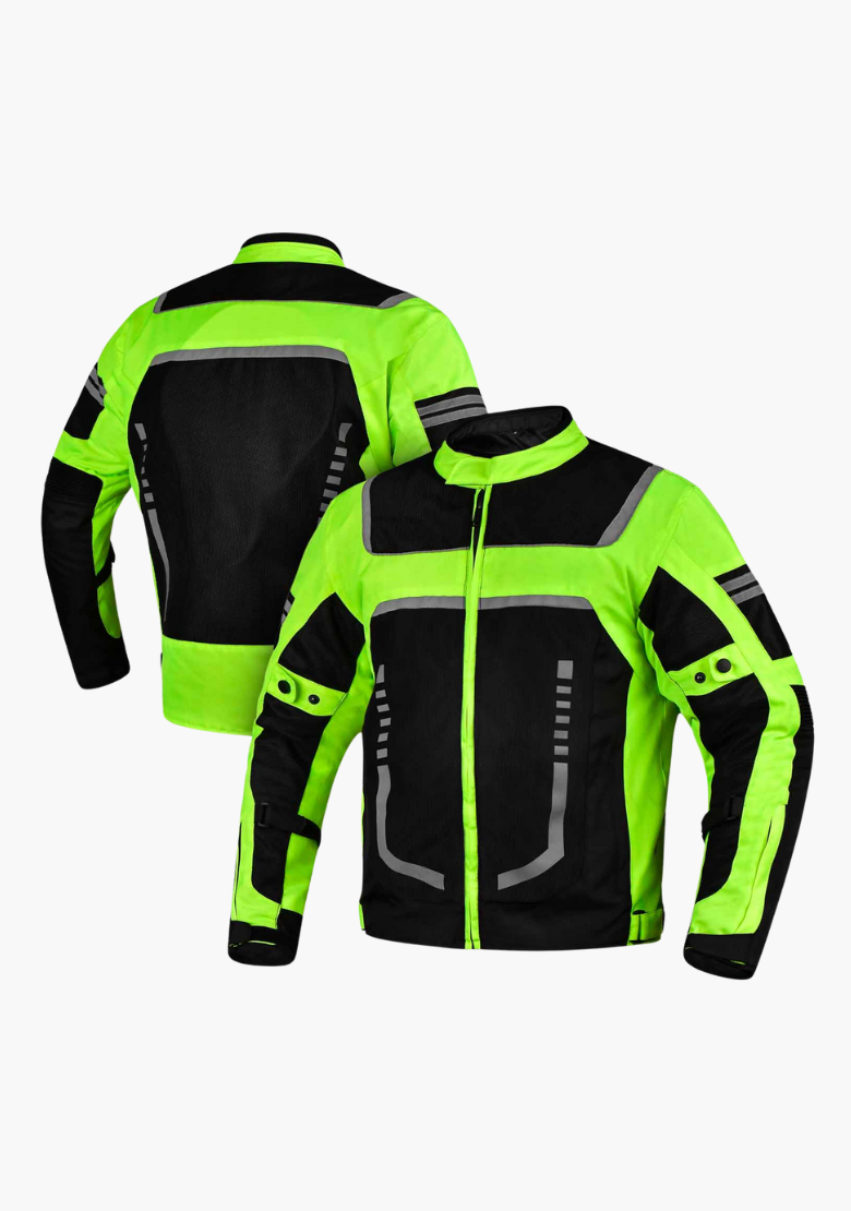 GCL Air Collection Armoured Textile Jacket - High Vis