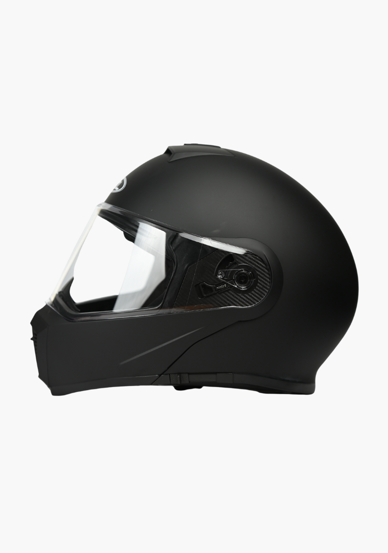 GCL 786 Modular Full Face Motorcycle AS/NZS approved Helmet with Double Lens Visor - Mattblack