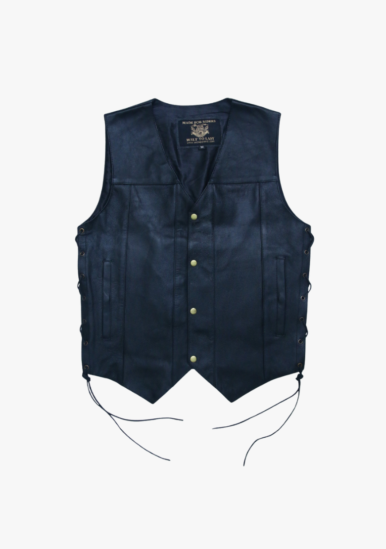 GCL Leather Bar Vest