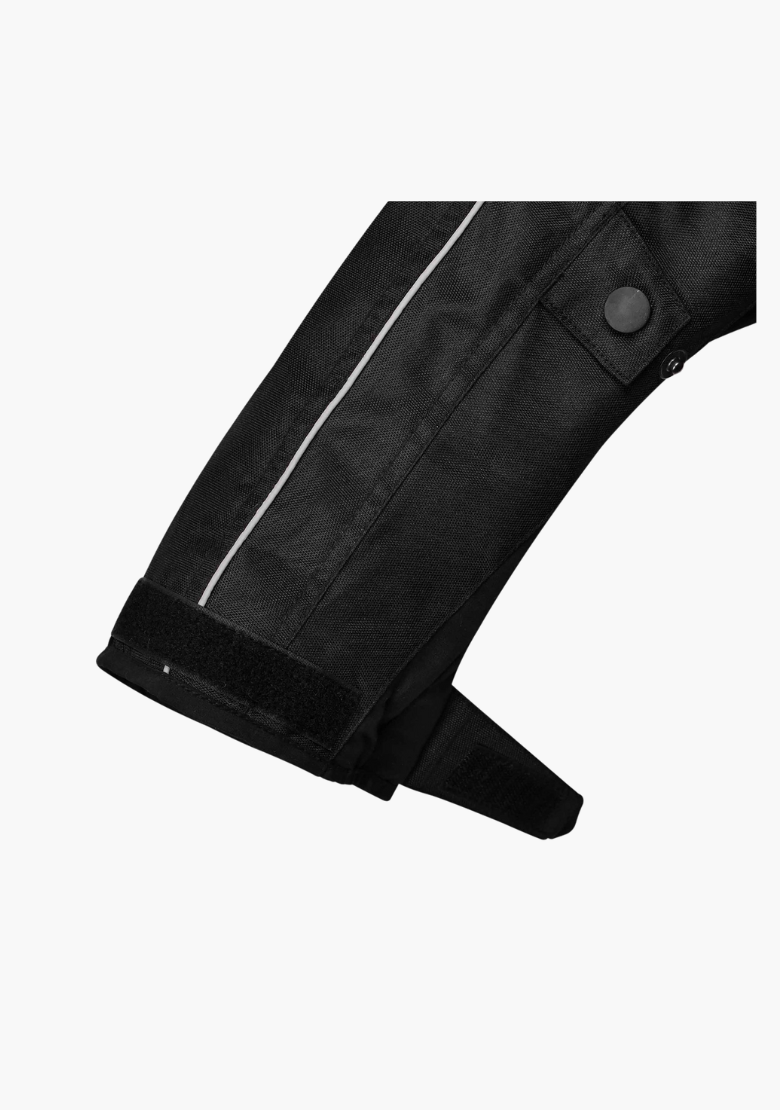GCL Conqueror Armoured Motorcycle Textile Jacket - Black