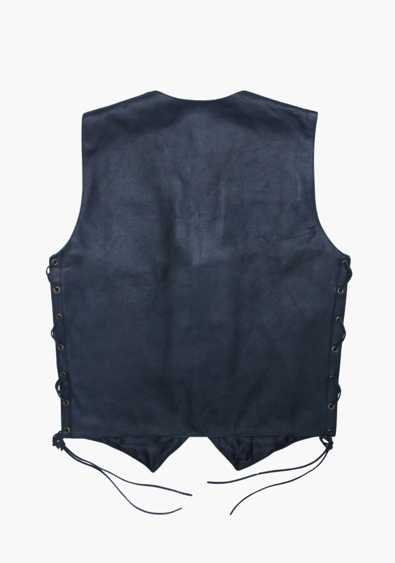 GCL Western style Ten Pocket Leather Vest