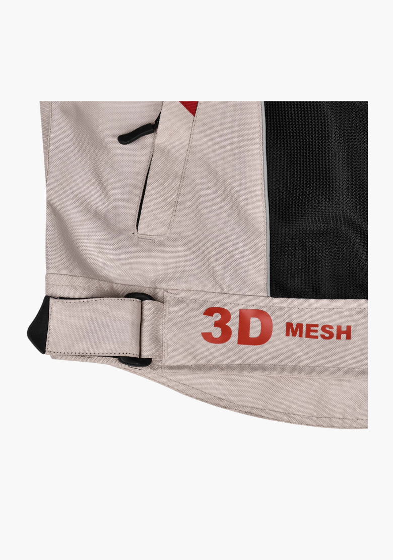 GCL Air Collection Armoured Textile Jacket - White