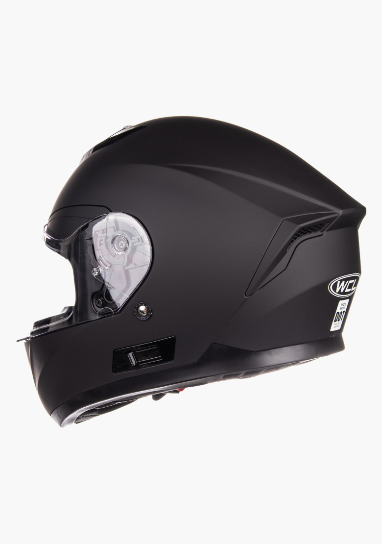 GCL Raider Full Face Motorcycle Helmet - Drop Down Tinted Visor, Quick Release Buckle, AS/NZS and ECE Approved