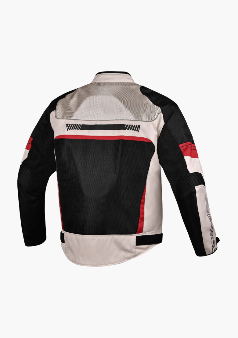 GCL Air Collection Armoured Textile Jacket - White