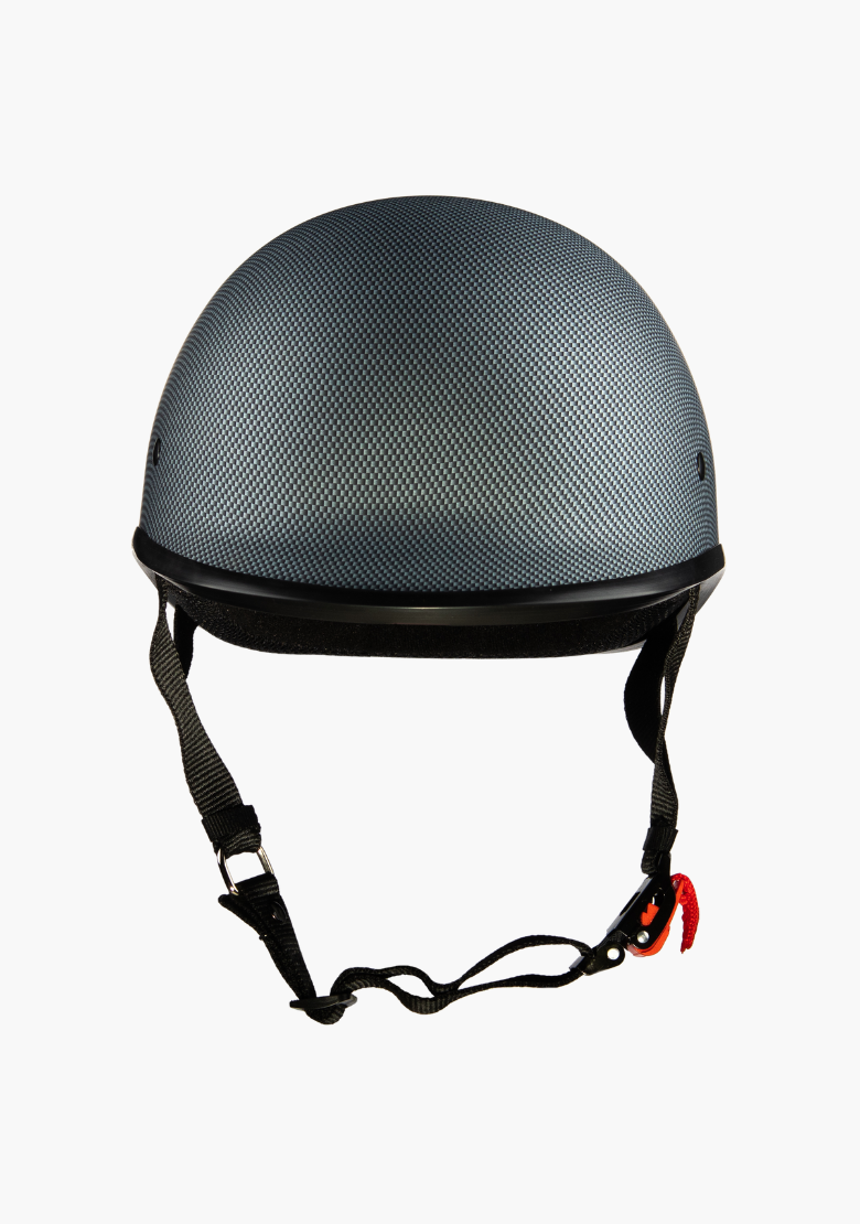 GCL Lightest and Smallest AS/NZ Polo Motorcycle Half Helmet- Carbon