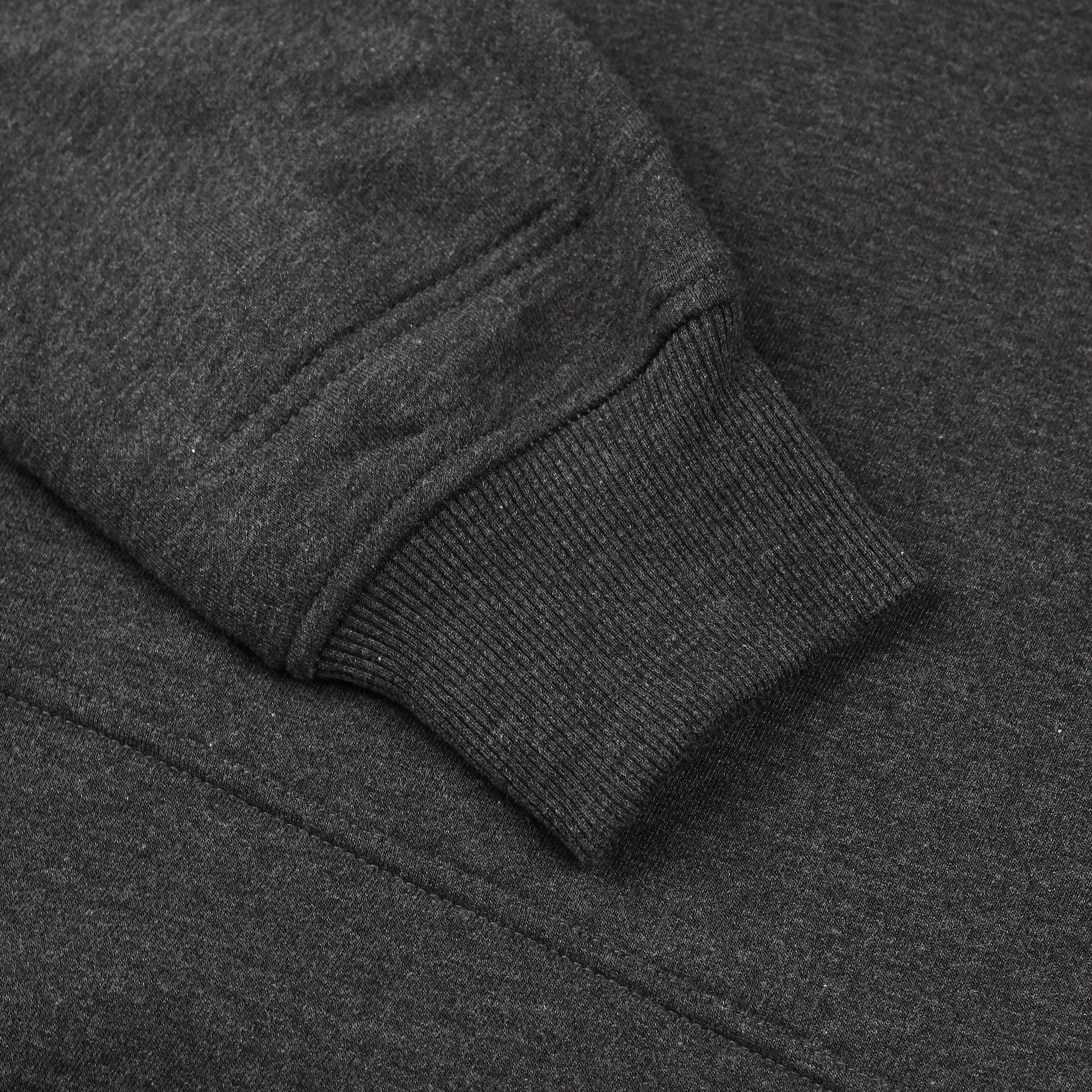 WCL Armoured Kevlar Lined Motorcycle Riding Hoodie w/t CE Level 1 Armor - Charcoal Gray